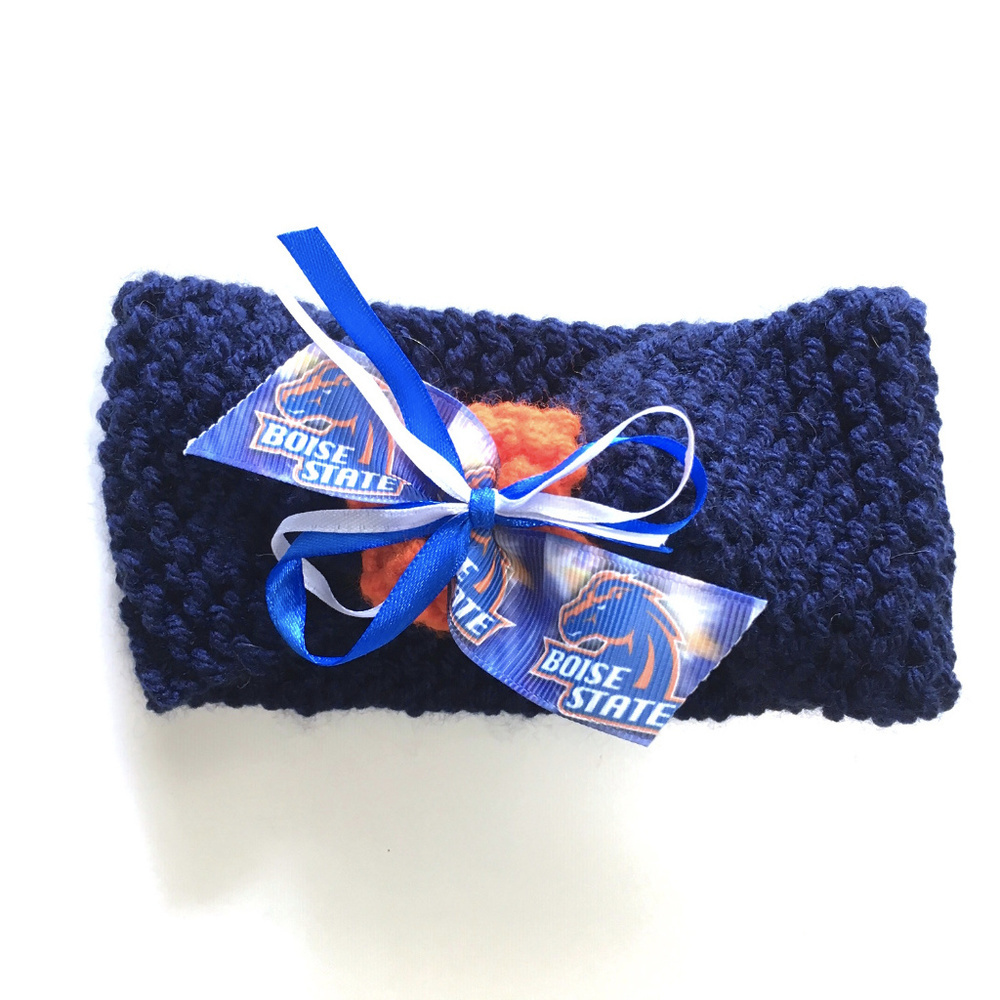 Boise State BRONCOS Handmade Baby Headband *NEW* - Picture 1 of 1